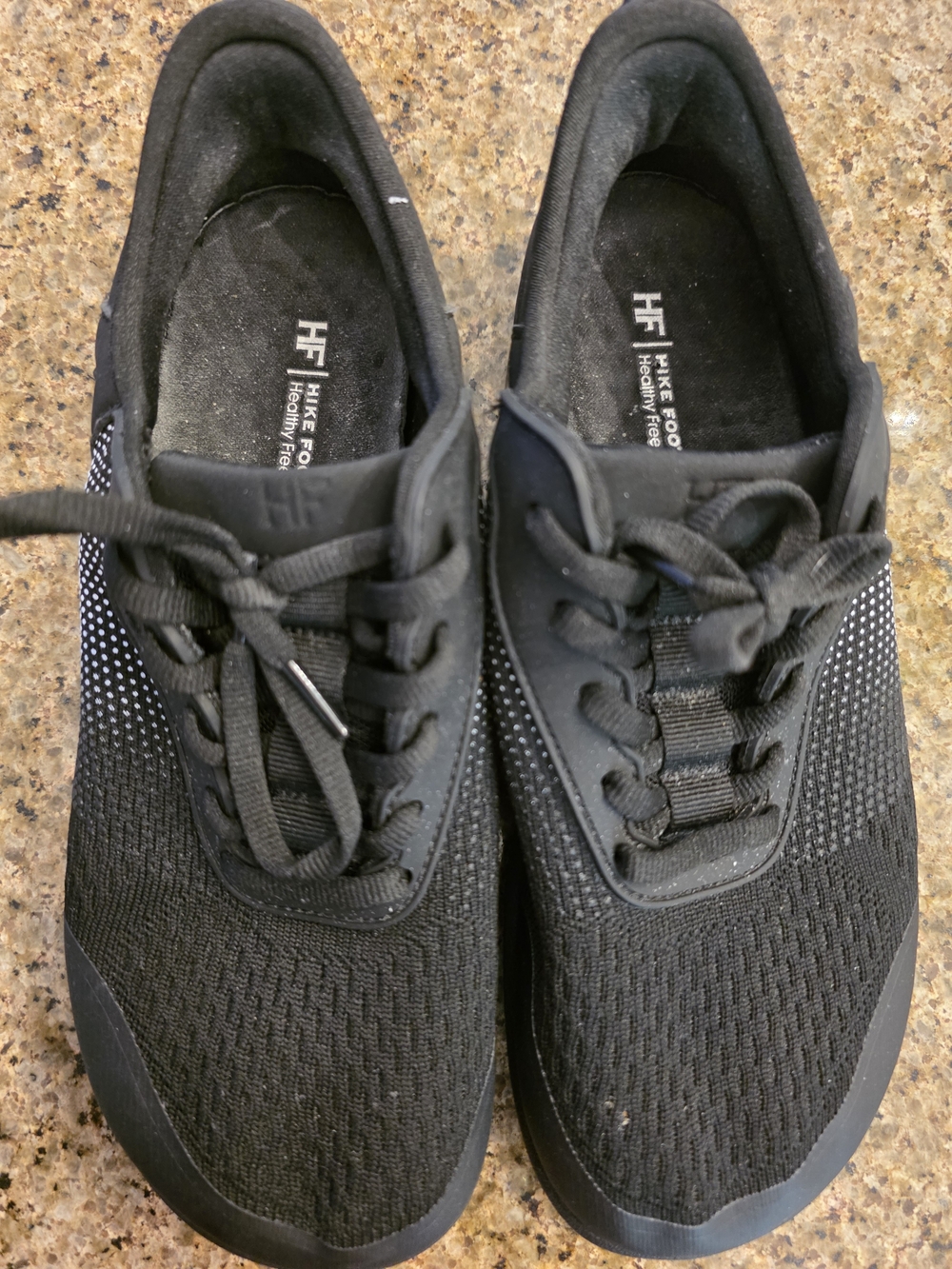 Hike Lightweight Womens Black Athletic Sneakers